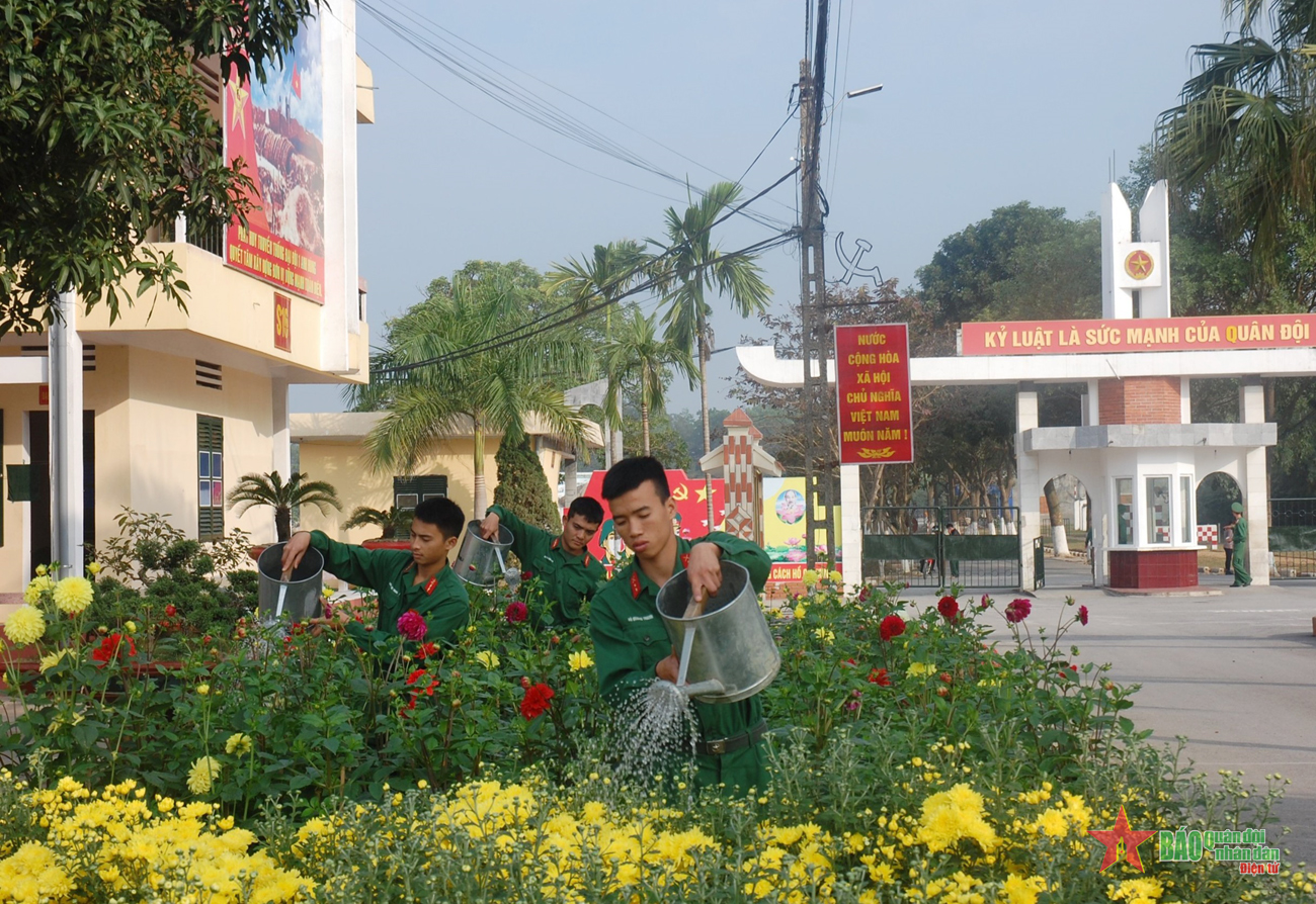 Trung đoàn 209 sẵn sàng chào đón xuân về
